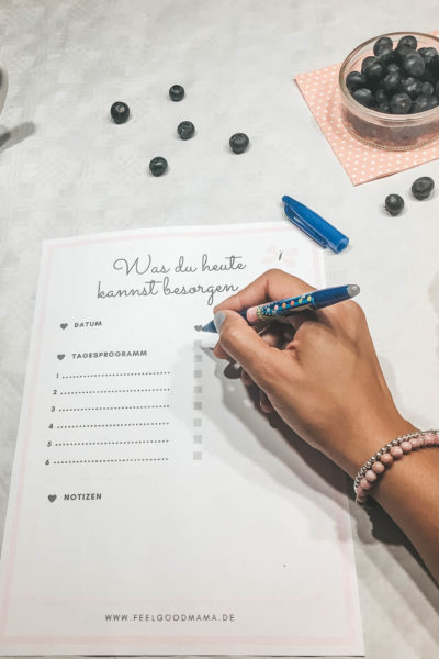 Mama Organisation Checkliste Planen Tagesaufgabe Ordnung System Familienmanagement Mama Von der Chaosqueen zum Listenfreak Kinder Eltern