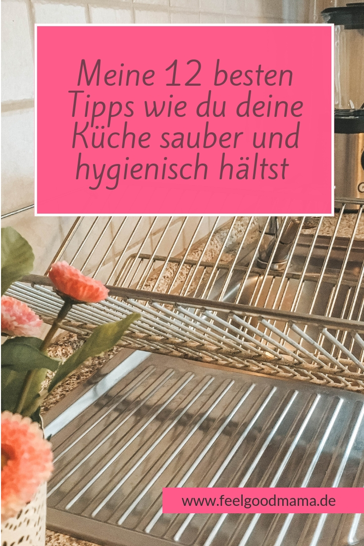 Küche sauber hygienisch Mama Familie Küchenputz Hausmittel Essig Zitronensäure 