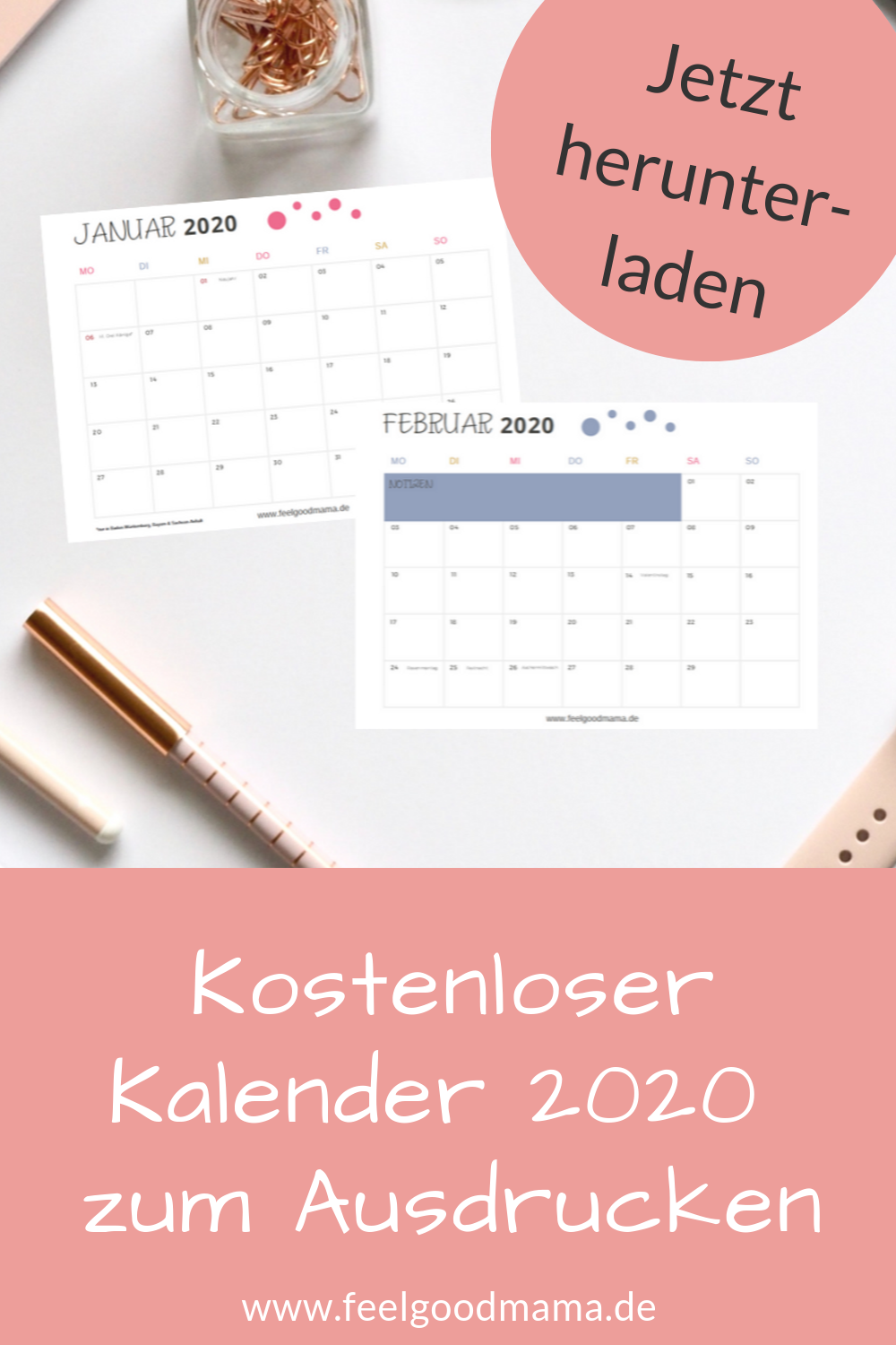 Kalender Zum Ausdrucken Kostenlos Feelgoodmama