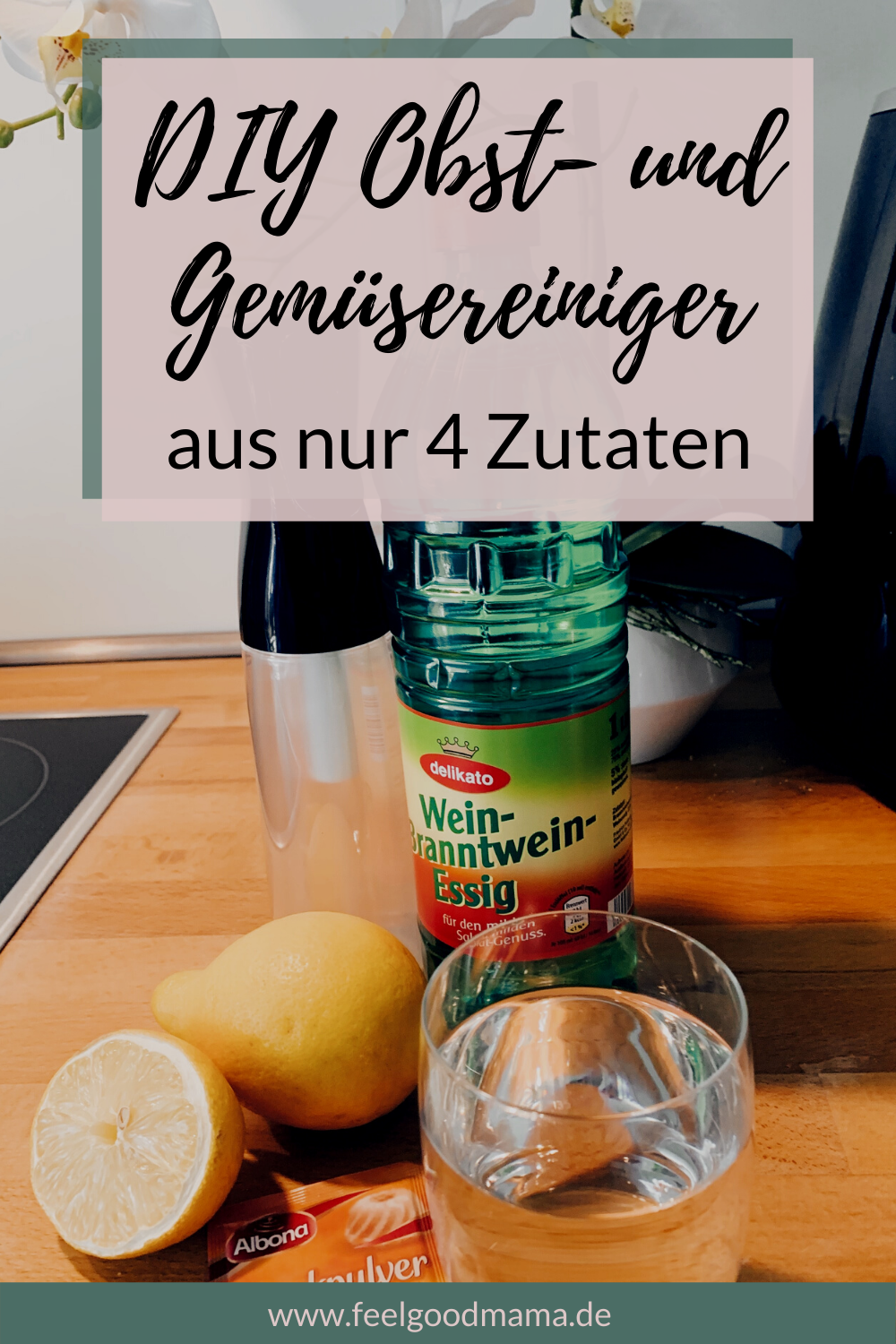 DIY Obst- und Gemüsereiniger Obst- und Gemüsereiniger, natürlicher Obst- und Gemüsereiniger, DIY Obst- und Gemüsereiniger, Obst natürlich reinigen, Gemüse natürlich reinigen, Reinigen mit Essig und Zitrone, natürlich reinigen, chemiefrei