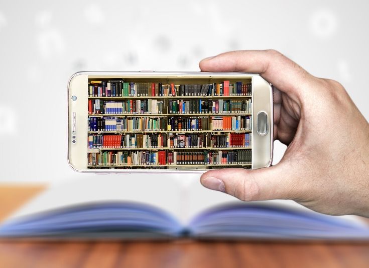 Bücherei Onleihe Digitale Medien Geld sparen, Bücherei, Bibliothek, Onleihe, Bücher leihen, digitale Medien