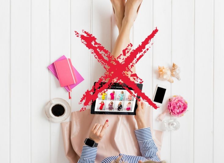 Verzichten auf Online Shopping Geld sparen, Kein Online Shopping, Verzicht auf Online Shopping