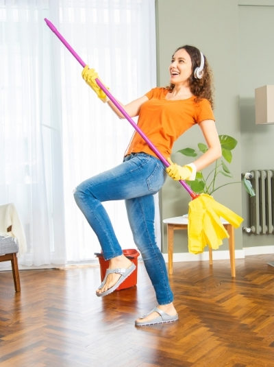 Putzen, Motivation beim Putzen, Musik hören, Musik beim Putzen